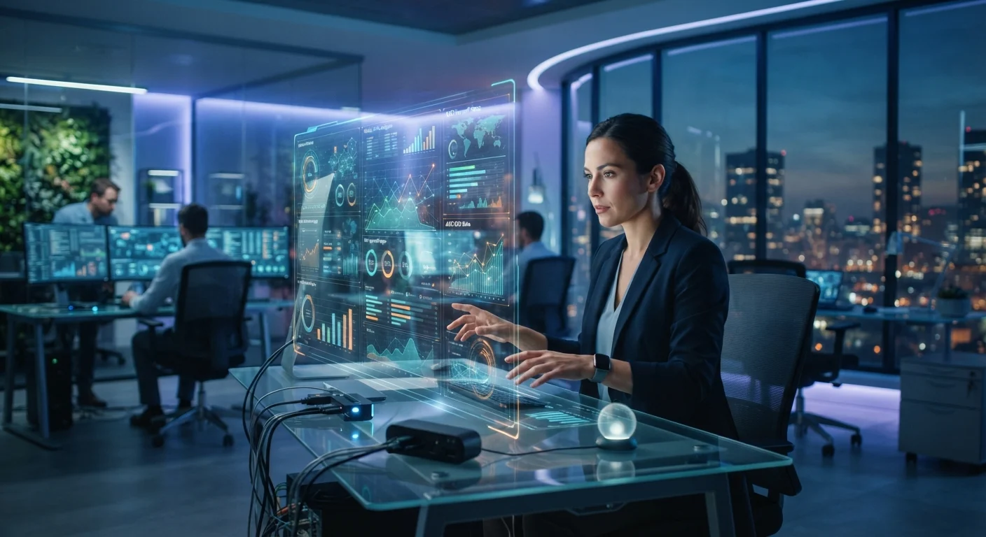 AI technologija veikianti biure